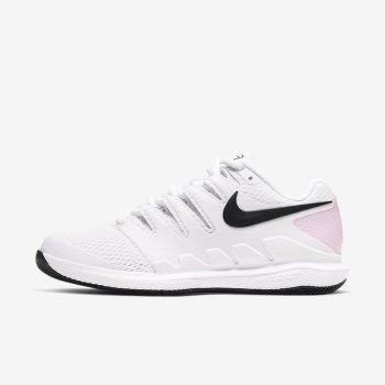 Nike Court Air Zoom Vapor X - Női Teniszcipő - Fehér/Rózsaszín/Fekete